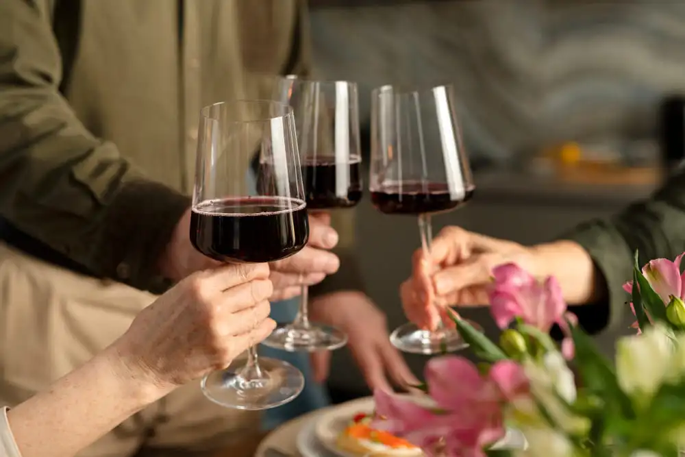 Descubra as regras de etiqueta de como segurar taça de vinho